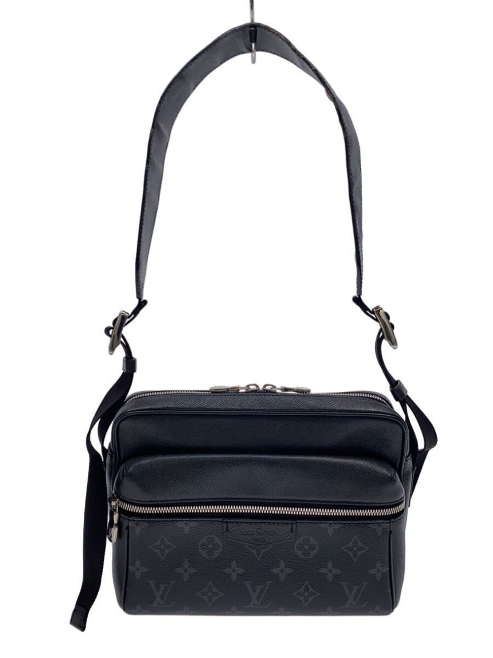 LOUIS VUITTON Outdoor Messenger Taigarama Black